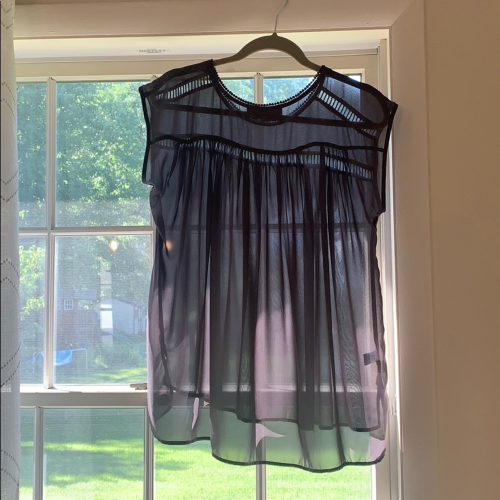 Loft sheer top - Picture 3 of 4